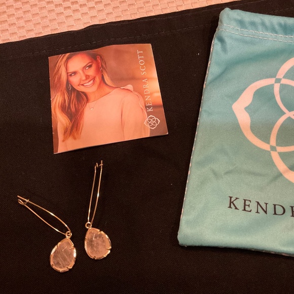 KENDRA SCOTT DEE PINK QUARTZ EARRINGS - Picture 6 of 12